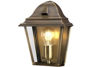 5024005507802 - Lighting st-james-brass Wandleuchte St James 1xE27 100W Altmessing Glas H285cm B20cm IP44 dimmbar - Elstead