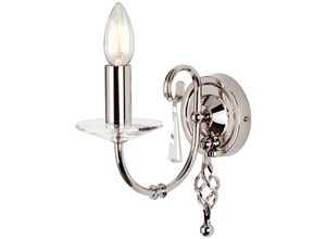 5024005509301 - Elstead Lighting AG1-POL-NICKEL Wandleuchte Aegean 1xE14 60W Stahl Nickel poliert H22cm B10cm dimmbar