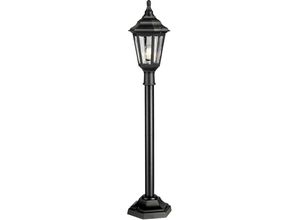 5024005521402 - Lighting kinsale-pillar Wegeleuchte Kinsale 1xE27 Polymer Polycarbonat schwarz H118cm L255cm B255cm IP44 - Elstead