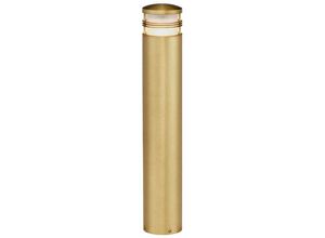 5024005524212 - Elstead - Lighting newbrighton-b-brass Wegeleuchte Newbrighton E27 18W IP55 Messing Polycarbonatglas antik Messing B102cm Ø102cm