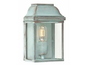 5024005546009 - Lighting victoria-verdi Wandleuchte Victoria 1xE27 100W Messing patina H26cm B175cm IP44 dimmbar - Elstead