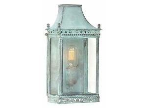 5024005546306 - Lighting regents-park-v Wandleuchte Regents Park 1xE27 100W Messing patina Glas H35cm B185cm IP44 dimmbar - Elstead