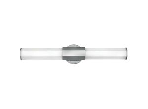 5024005581116 - Elstead - Lighting QN-FACET-LED2-PC-BATH quintiesse Wandleuchte Facet led 12W IP44 3000K Stahl Chrom poliert Opalglas satiniert H659cm B127cm