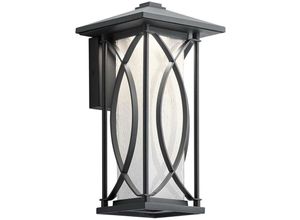 5024005665014 - Lighting qn-ashbern-s quintiesse Wandleuchte Ashbern E27 1x40W IP44 Aluminium schwarz strukturiert H323cm B165cm dimmbar - Elstead 5024005665014 - Lighting qn-ashbern-s quintiesse Wandleuchte Ashbern E27 1x40W IP44 Aluminium schwarz strukturiert H323cm B165cm dimmbar - Elstead