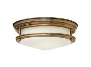 5024005668411 - Elstead - Lighting qn-hadrian-fs-br-opal quintiesse Deckenleuchte Hadrian E27 2x40W IP44 Stahl Bronze gebürstet Opalglas satiniert weiß H117cm