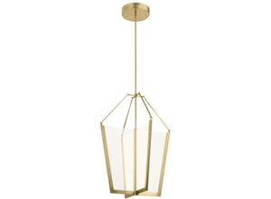 5024005709718 - Elstead - Lighting qn-calters-p-l-cg quintiesse Hängeleuchte Calters led 723W 3000K Aluminium Champagner Gold H977cm-2044cm L528cm B528cm