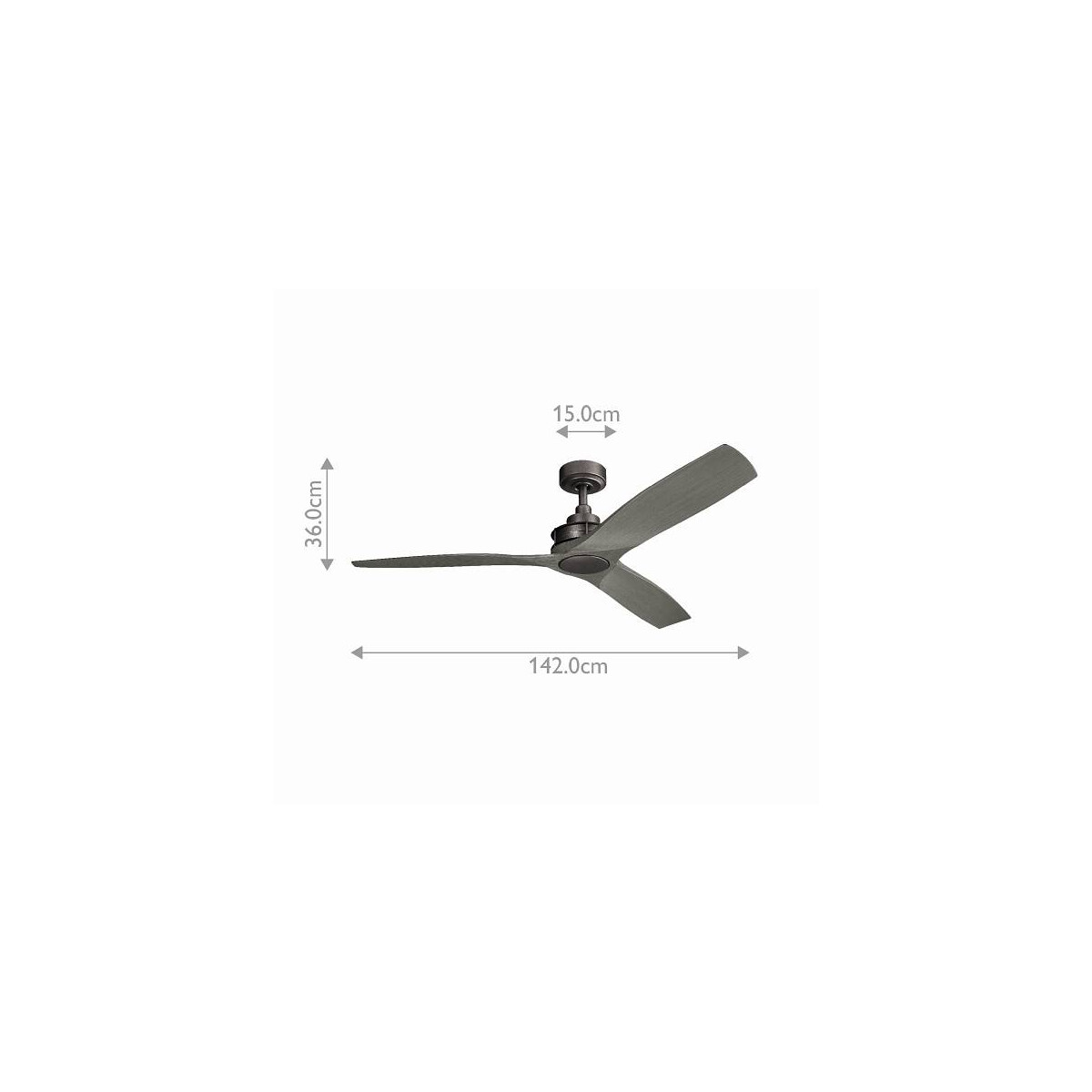 5024005727217 - Ried - 56in   142cm Fan - Anvil Iron