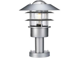 5024005900108 - Elstead - Lighting helsingor-ped Sockelleuchte Helsingor 1xE27 Edelstahl silber H305cm Ø221cm IP44