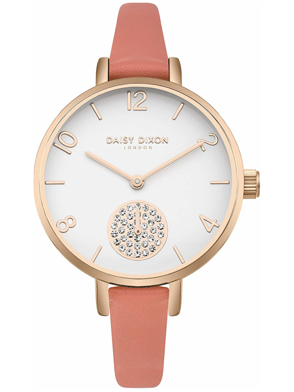 5024693158324 - Daisy Dixon London ALICE DD075ORG Damenarmbanduhr