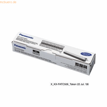 5025232480739 - KX FATK509X - Tonerpatrone - 1 x Schwarz - 4000 Seiten - für KX MC6015 MC6020 MC6020HX MC6020PD MC6040 MC6255 MC6260 (KX-FATK509)