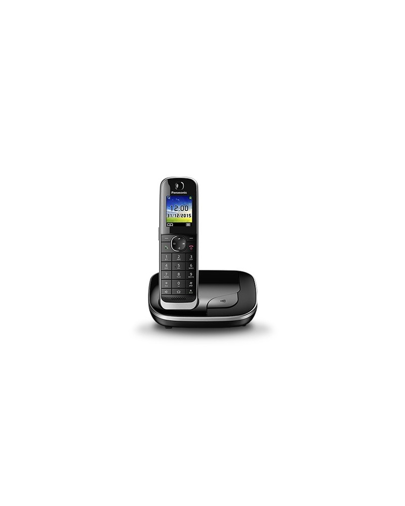 5025232815067 - KX TGJ310GB - Schnurlostelefon mit Rufnummernanzeige - DECT - Schwarz (KX-TGJ310GB)