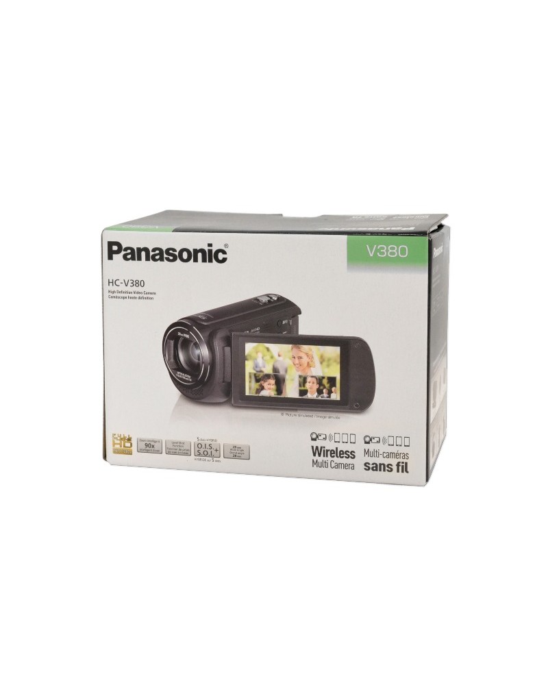 5025232836826 - HC-V380 - Camcorder - 1080p   50 BpS - 251 MPix - 50x optischer Zoom - Flash-Karte