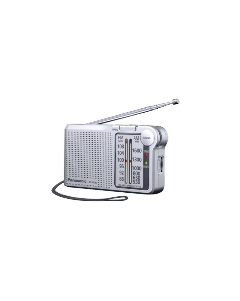 5025232863464 - RF-P150DEG-S Private Radio Silver - AM FM - Mono - silber