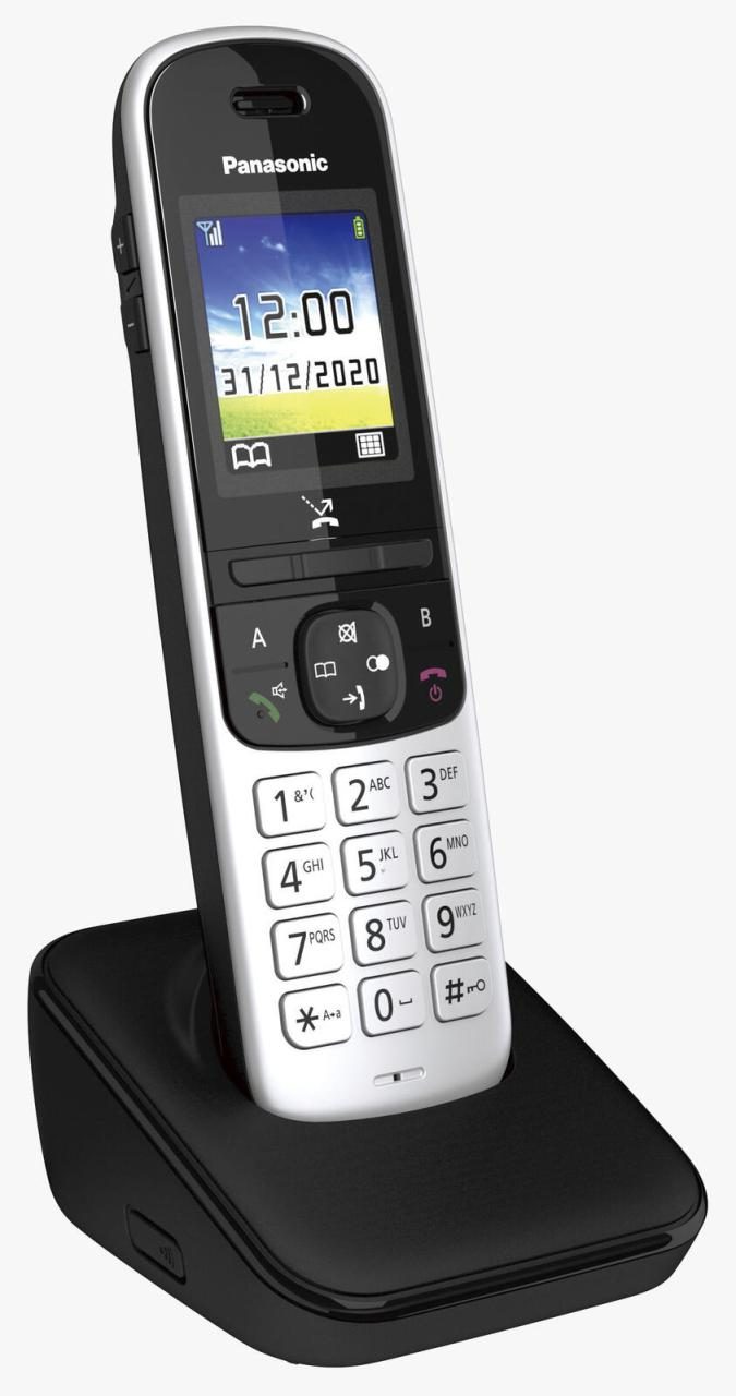 5025232889525 - KX-TGH710 - DECT-Telefon - Kabelloses Mobilteil - Freisprecheinrichtung - 200 Eintragungen - Anrufer-Identifikation - Schwarz (KX-TGH710GS)