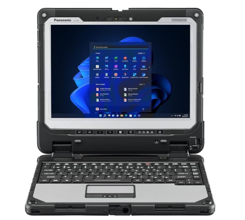 5025232966585 - Toughbook CF-33 - Robust - Tablet - Intel Core i5 1245U   16 GHz - Win 11 Pro - Intel Iris Xe Grafikkarte