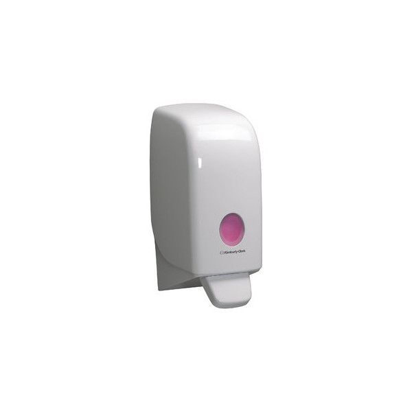 5027375044434 - Kimberly-Clark® Aquarius Seifenspender 7173 1 l für Flüssig- & Schaumseife B 116 x T 114 x H 236 mm Kunststoff weiß 5027375044434 - Kimberly-Clark® Aquarius Seifenspender 7173 1 l für Flüssig- & Schaumseife B 116 x T 114 x H 236 mm Kunststoff weiß