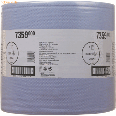 5027375044496 - Wischtücher L30 Ultra 3-lagig 38x35cm Großrolle blau