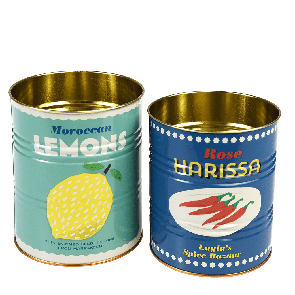 5027455435398 - Aufbewahrungsboxen Citrons Et Harissa (x2)
