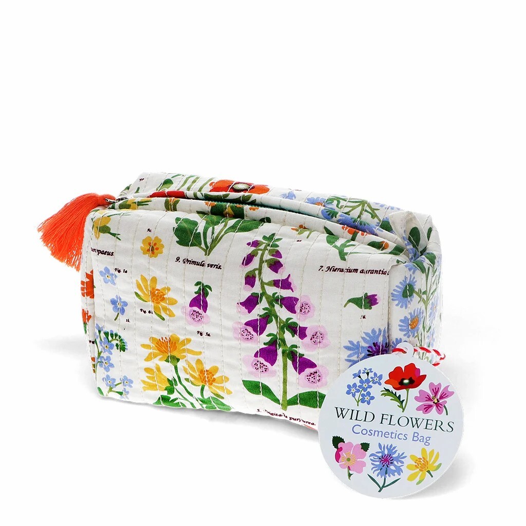 5027455444444 - Gepolsterte Kosmetiktasche Wild Flowers