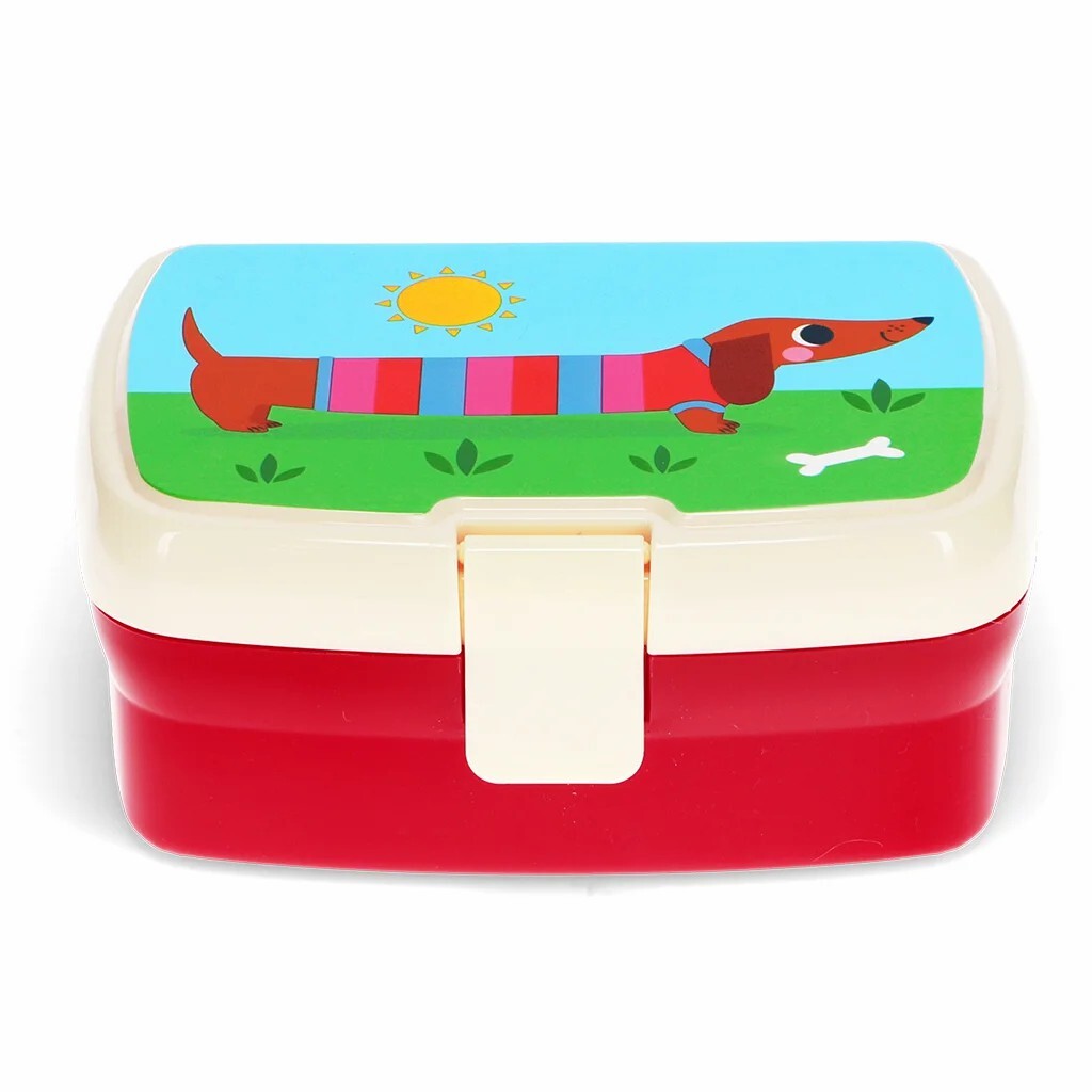 5027455446929 - Lunchbox mit Tablett Chien Saucisse