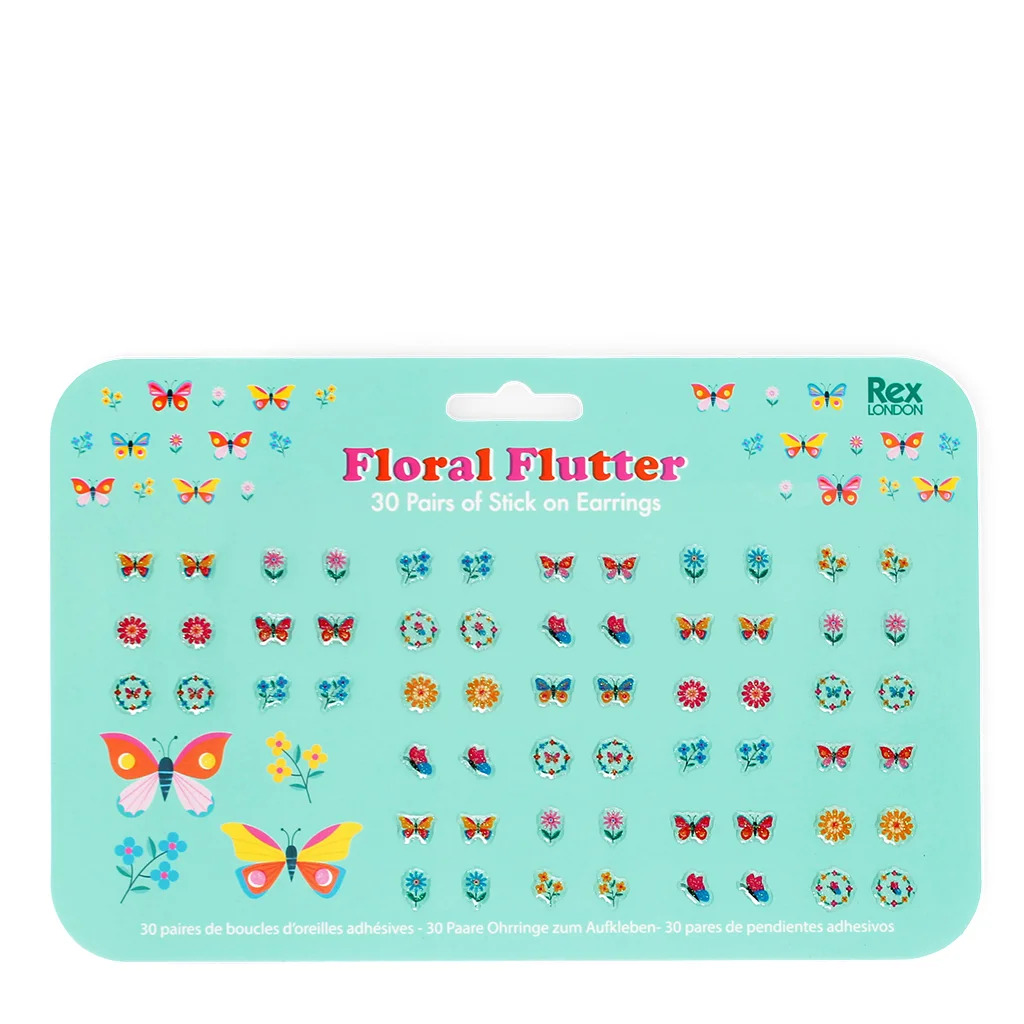 5027455447773 - Florale Klebeohrringe für Kinder (x30) 5027455447773 - Florale Klebeohrringe für Kinder (x30)