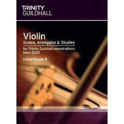 5027741005601 - Violin Scales Arpeggios + Studies - grade 8