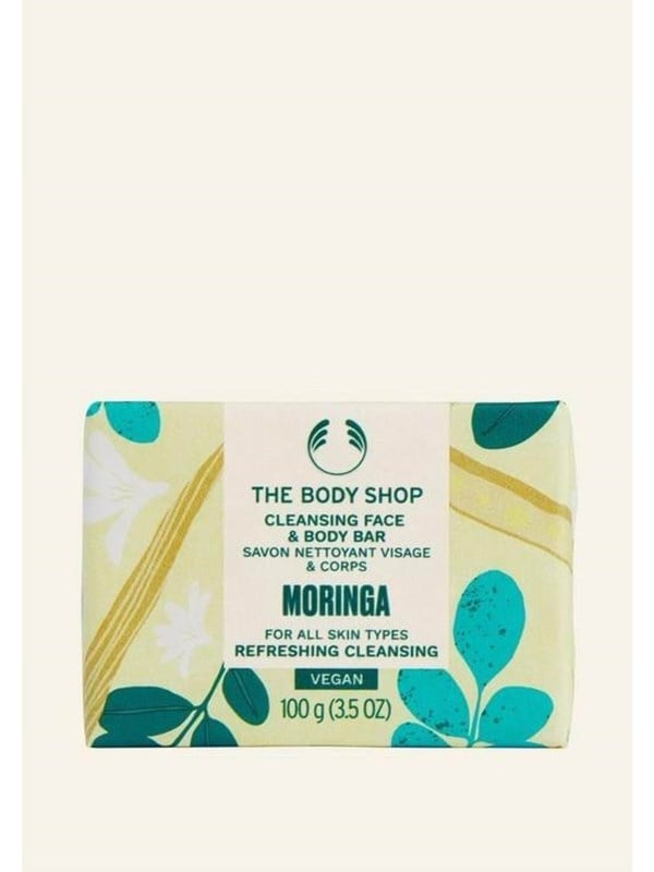 5028197251109 - Moringa Cleansing Face & Body Bar 100 g