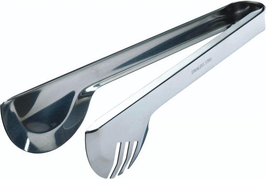 5028250114976 - Servierzange Deluxe 24 cm Edelstahl Silber