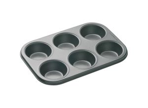 5028250135773 - Cupcake-Pfanne   Antihaft-Backblech de 6 Löcher 27 x 18 cm - Masterclass