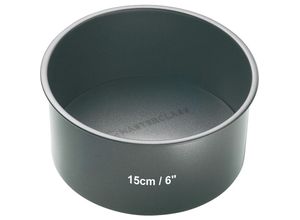 5028250149749 - Kitchen Craft Master Class Mould mit losem Boden Stahl schwarz 15x7x8 cm