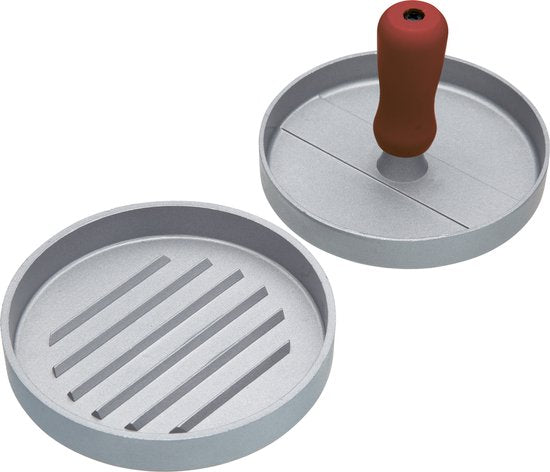 5028250342577 - KitchenCraft Hamburger Maker - Hamburgerpresse Quarter Pounder Antihaftbeschichtung