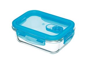 5028250658715 - Kitchencraft - Kitchen Craft Pure Seal - Lunch Box de Glas Ofensicher 350 ml Vakuumversiegelung Glas Klar 600 ml (1 Pint)