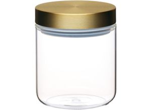 5028250700155 - - KitchenCraft Luftdichte Vorratsflasche of Glas mit Metalldeckel klar 700 ml