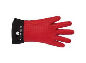 5028250800077 - - KitchenCraft - Finger-Ofenhandschuh Silikon rot Einheitsgröße