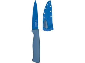 5028250836748 - Edgekeeper Messer mit Schärfhülse de Messer Edelstahl Blau 95 cm - Colourworks