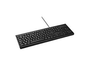 5028252292436 - ValuKeyboard Verkabelt Full-Size Tastatur 1500109BE AZERTY 15 m USB-A-Kabel Schwarz