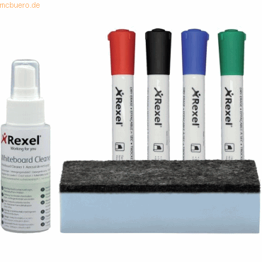 5028252344777 - nobo Starter-Kit 6-teilig Whiteboard-Marker farbsortiert 1 Set 5028252344777 - nobo Starter-Kit 6-teilig Whiteboard-Marker farbsortiert 1 Set