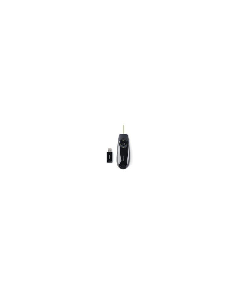 5028252351430 - Presenter Expert K72426EU Reichweite 45 m Joystick-Cursor USB-Receiver grüner Laserpointer schwarz