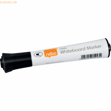 5028252609401 - NOBO Glide Boardmarker Rundspitze 10 Stück Schwarz