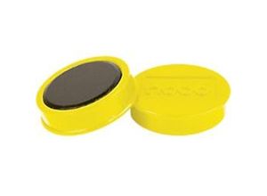 5028252611381 - Extra Starke Whiteboard Magnete 1915316 38 mm Rund Gelb 10 Stück