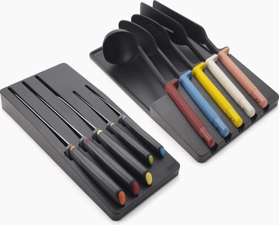 5028420008630 - - Geschenkset Elevate Your Cooking Küchenwerkzeuge und Messer mit Halterung 10-teilig - Polypropylen - Multicolour