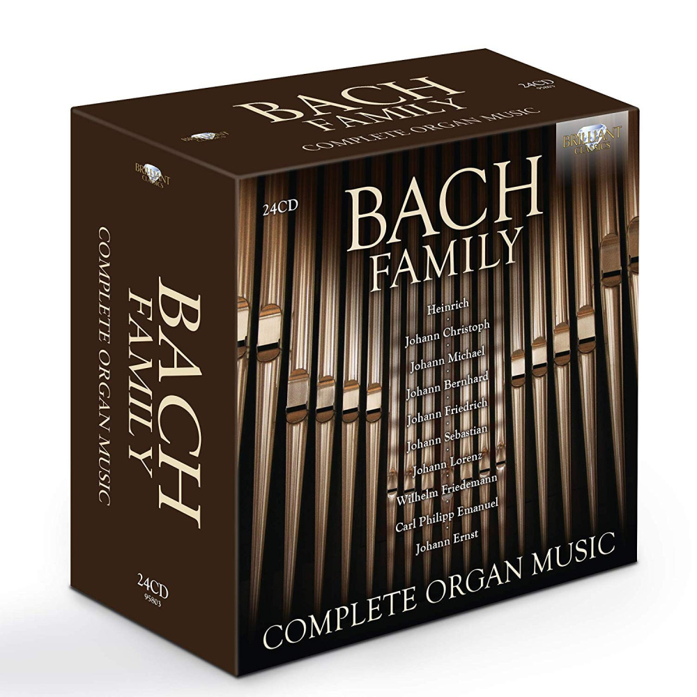 5028421958033 - Bach Family Complete Organ Music