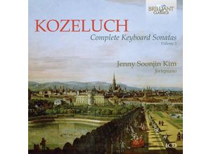 5028421958361 - KozeluchComplete Keyboard Sonatas Vol3 - Jenny Soonjin Kim (CD)