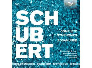 5028421960449 - SchubertComplete SymphoniesRosamunde - Staatskapelle Dresden Blomstedt Cotrubas (CD)