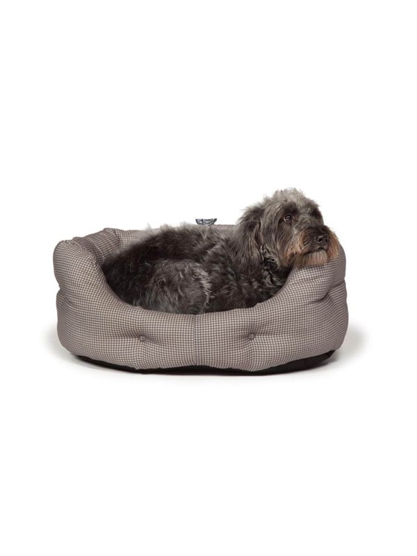 5028441087478 - Snuggle Bed Vintage Dogstooth 89 cm