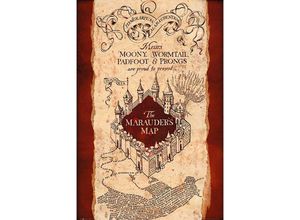 5028486340903 - - Harry Potter Poster Marauders Map Karte des Rumtreibers