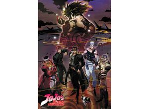 5028486413850 - Grupo Erik - Jojos Bizarre Adventure Poster Group Jotaro Kujo & Team Dio Brando