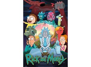 5028486481156 - Rick and Morty Poster Season 4