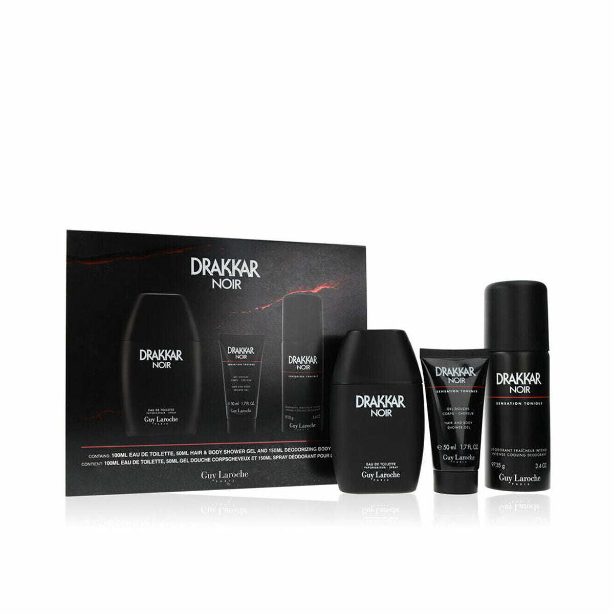 5029726010006 - Set mit Herrenparfüm DRAKKAR NOIR EDT 3 Stücke