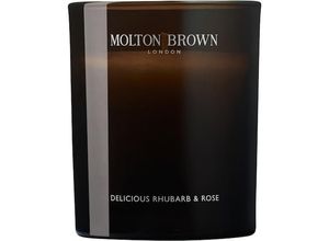 5030805004984 - Molton Brown Home Kerzen Delicious Rhubarb & Rose Scented Candle Single Wick 190 g